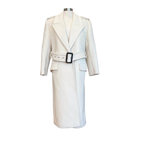 Saint Laurent Jackets & Blazers - Saint Laurent White Trench Coat